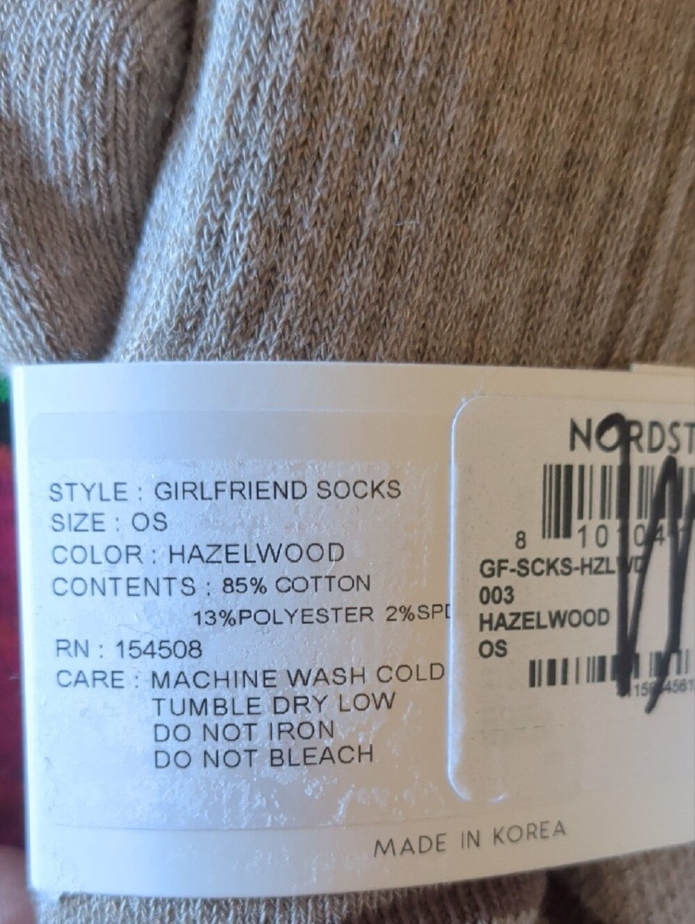 Le Bon Shoppe Girlfriend Socks - Striped Neutral & Cream Packs - Picture 6 of 6
